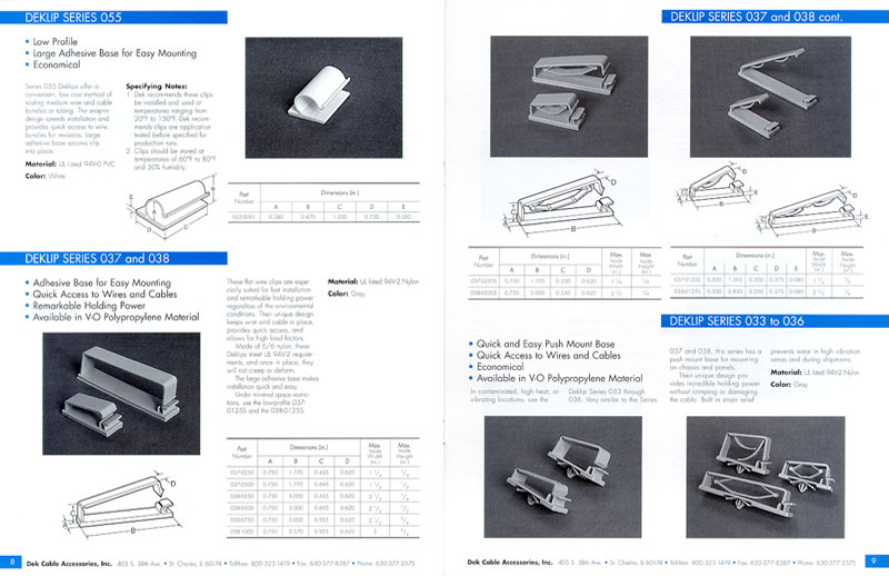 Dek Cable Accessories